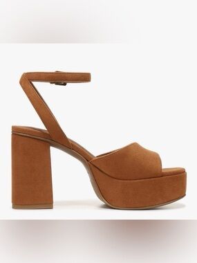 Zodiac Women's Carmel Suede Platform Block Heel Sandals